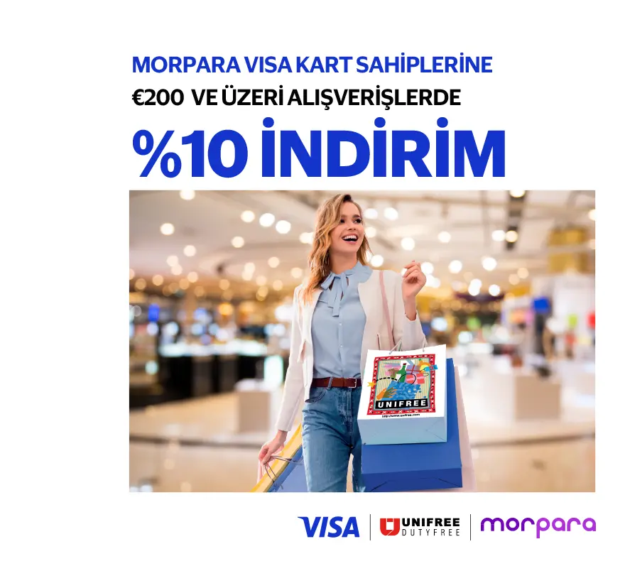 İstanbul Havalimanı Unifree Duty Free Mağazalarında %10 İndirim!