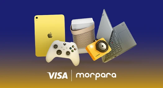 Beymende Seçili Teknoloji Ürünlerinde Morpara VISA Kartlara Özel İndirim!