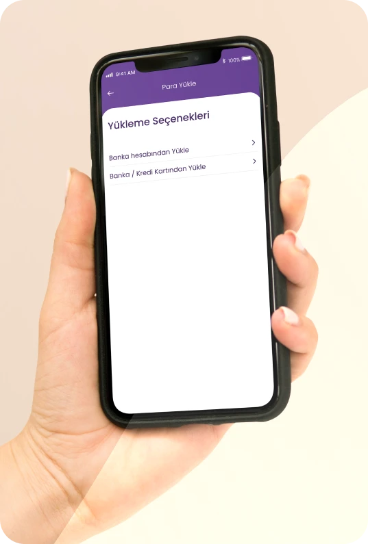 <h2>IBAN veya Morpara hesap numarası ile para yükle</h2><p></p>