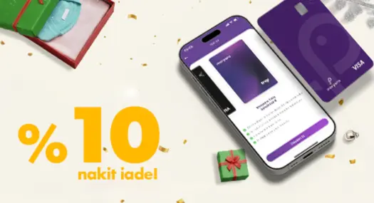 İlk Harcamana %10 Nakit İade