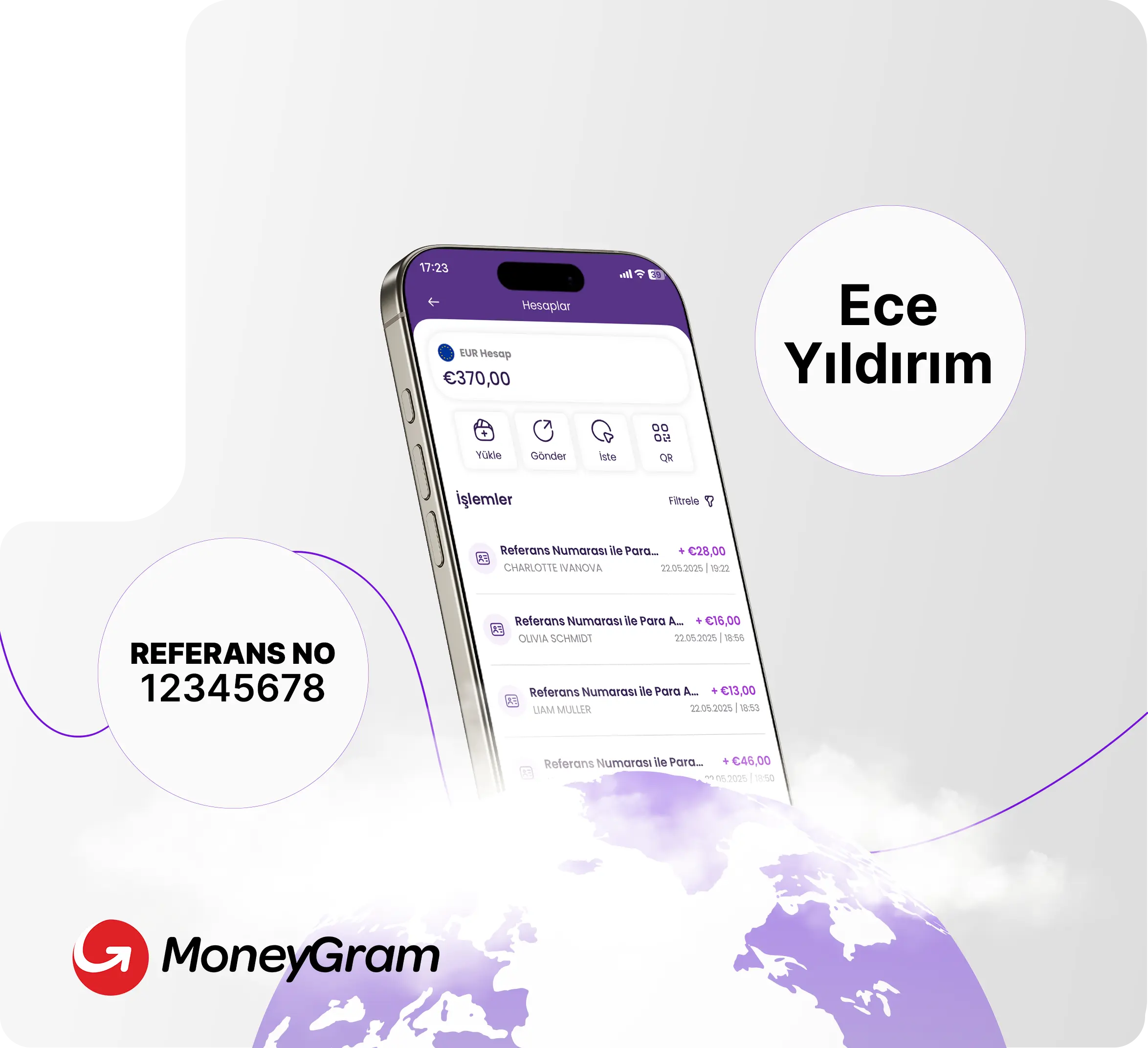 <h3>Tüm dünyada ismin yeter!</h3><p></p>