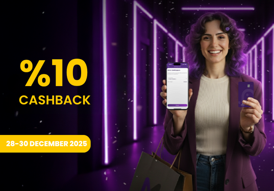 10% Cashback in Purple November!