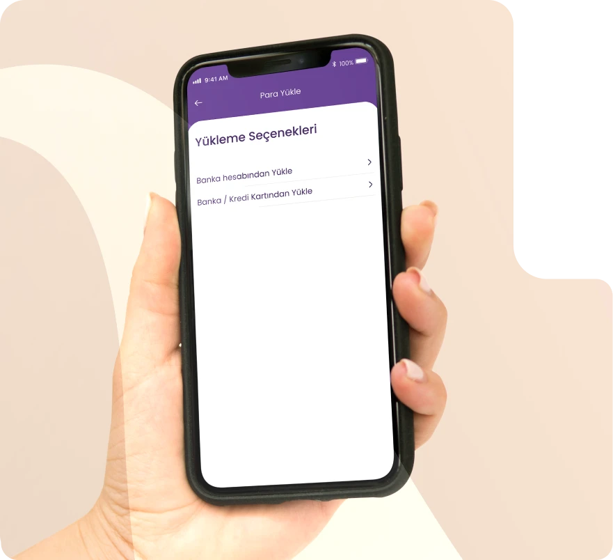 <h2>IBAN veya Morpara hesap numarası ile para yükle</h2><p></p>