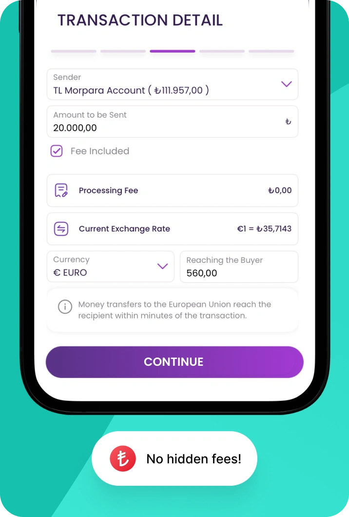 <h3>Transfer money abroad with our transparent fee policy</h3><p></p>