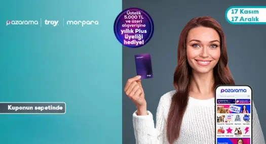 Pazarama'da 200 TL İndirim! Üstelik Yıllık Pazarama Plus Üyelik Hediye!