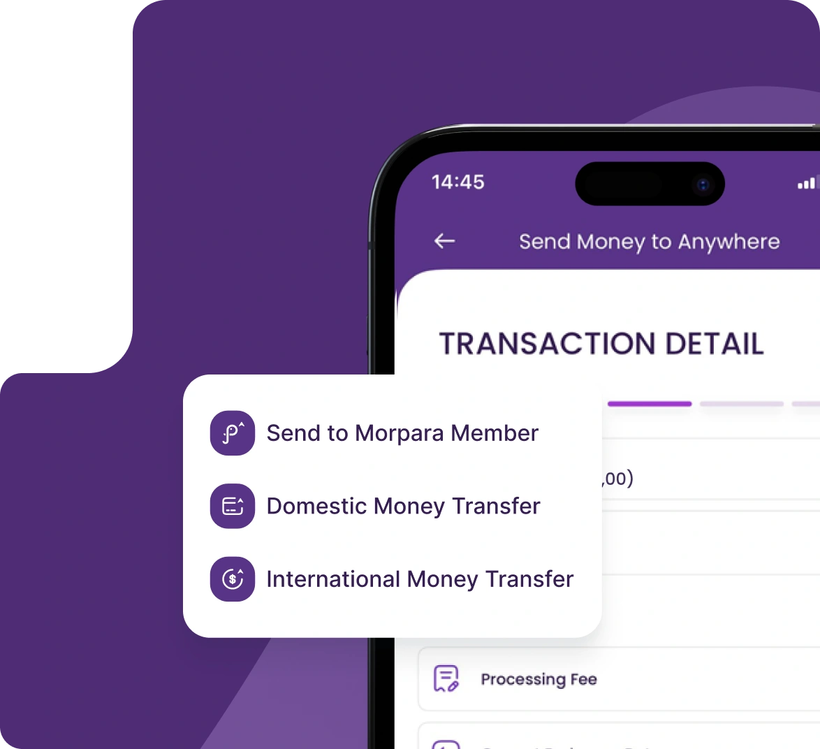 <p>Fast and reliable way to send money</p>
